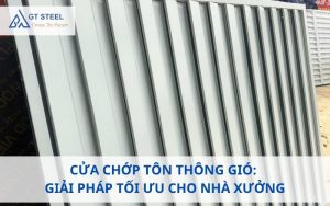 Cửa chớp tôn thông gió