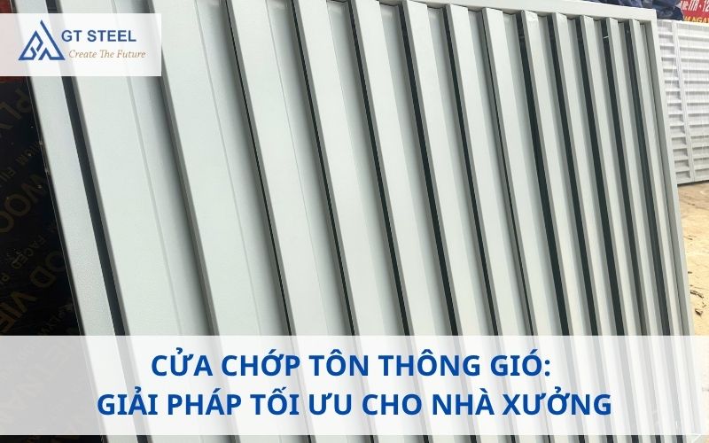 Cửa chớp tôn thông gió