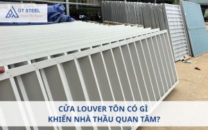 Cửa louver tôn