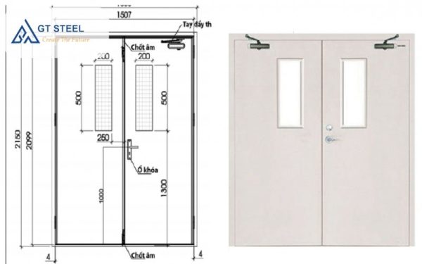 Cửa thép chống cháy