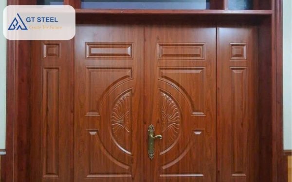 Cửa thép chống cháy vân gỗ (3) Cửa thép chống cháy vân gỗ