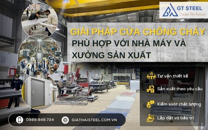 cửa chống cháy nhà xưởng 