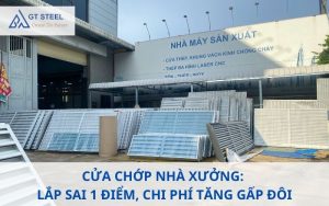 cửa chớp nhà xưởng