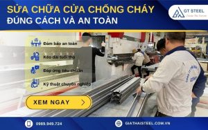 sửa chữa cửa chống cháy